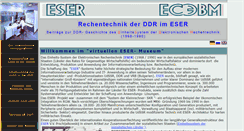 Desktop Screenshot of eser-ddr.de