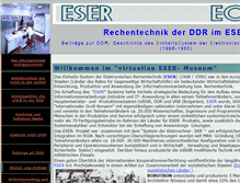 Tablet Screenshot of eser-ddr.de